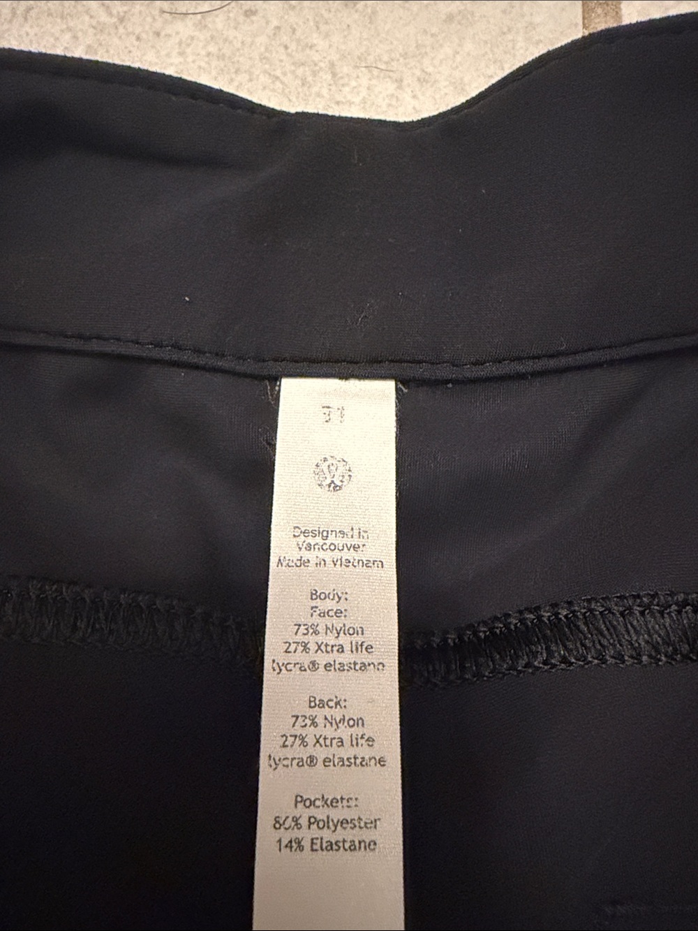 lululemon athletica women city sleek - Black - Picture 7 of 7